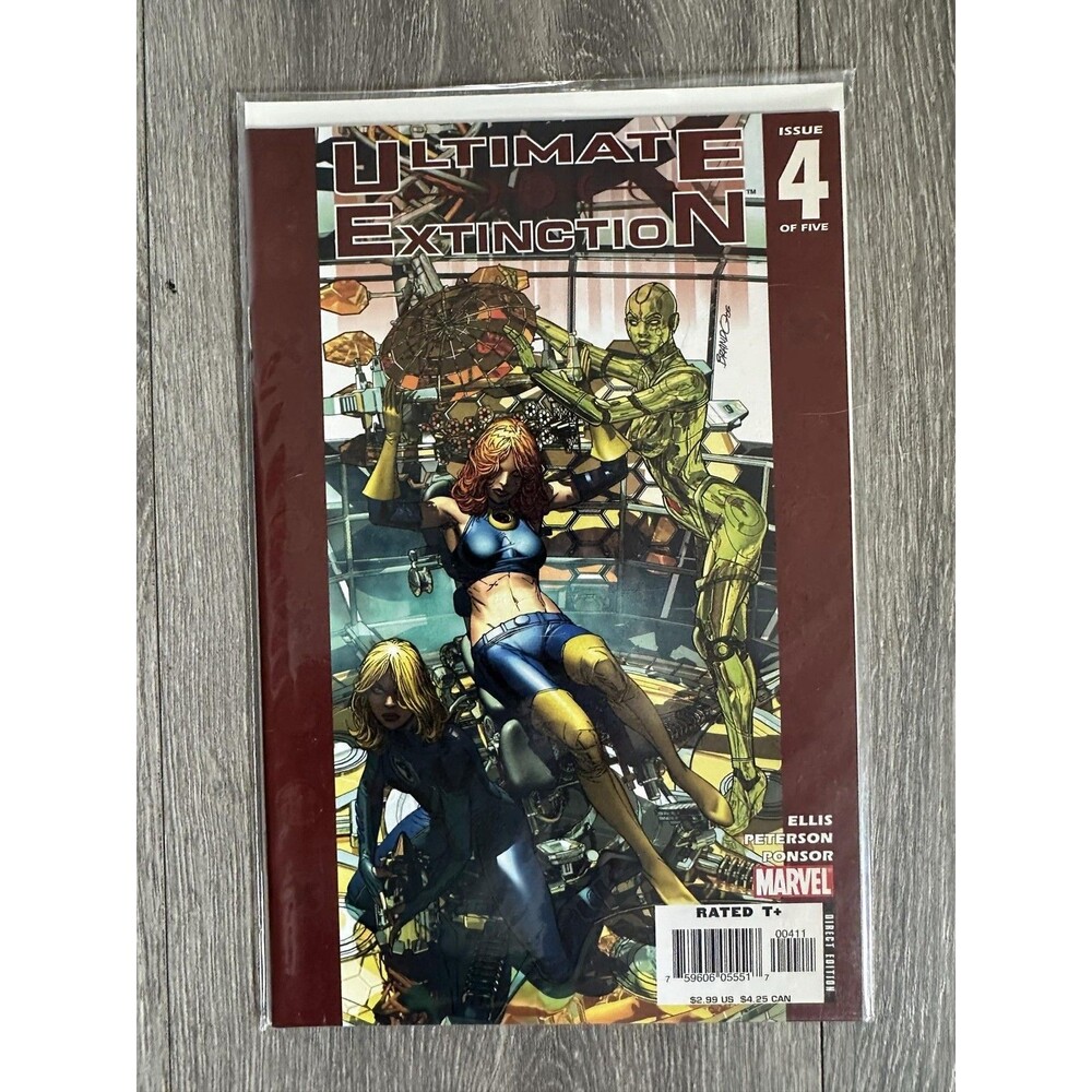 Marvel Ultimate Extinction #4  Comic Modern Age Color First Printing US Comics